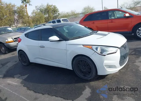 2012 Hyundai Veloster Base W/Gray from USA, damaged, VIN KMHTC6AD7CU042862